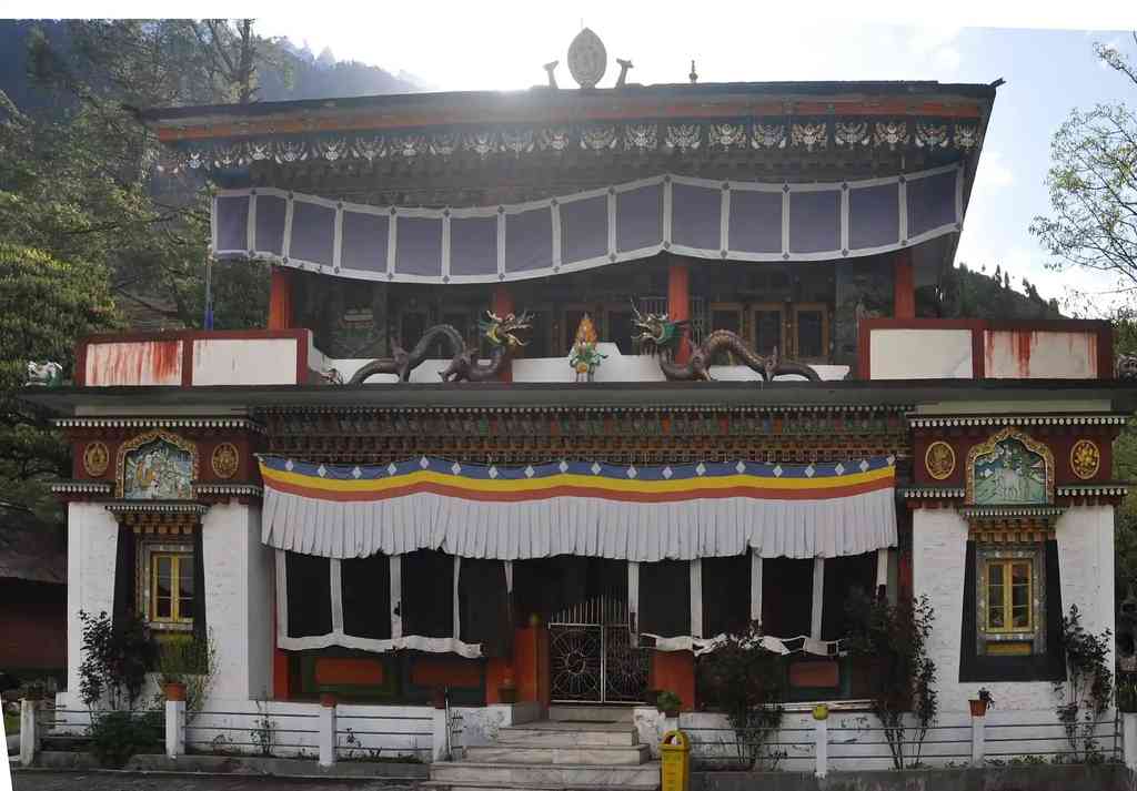 Lachung Monastery
                                
