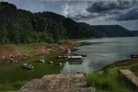 Boating at Umiam Lake