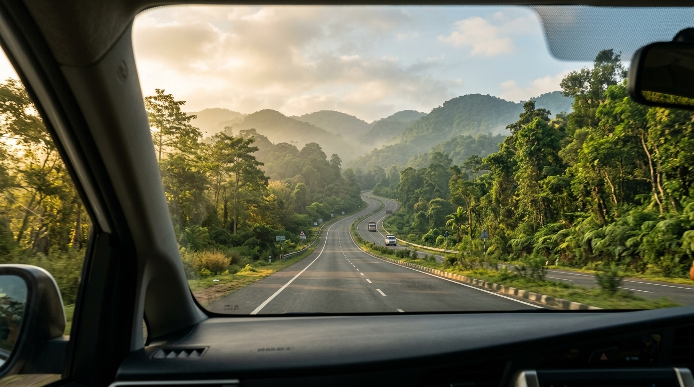 Guwahati Airport to Shillong Shared Cab | Distance, Time & Booking | Wizzride