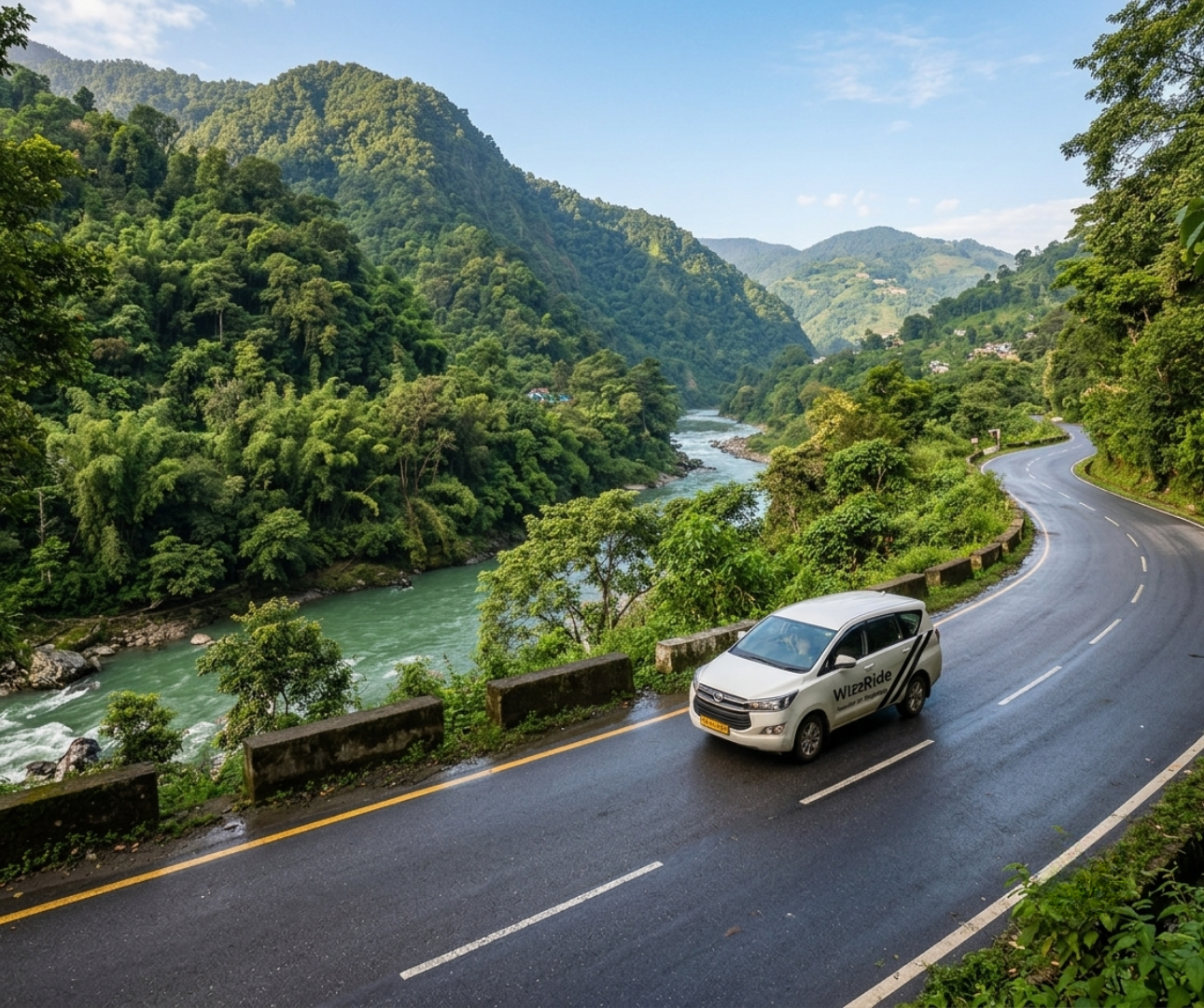 Bagdogra Airport to Jorethang Shared Cab West Sikkim | Wizzride