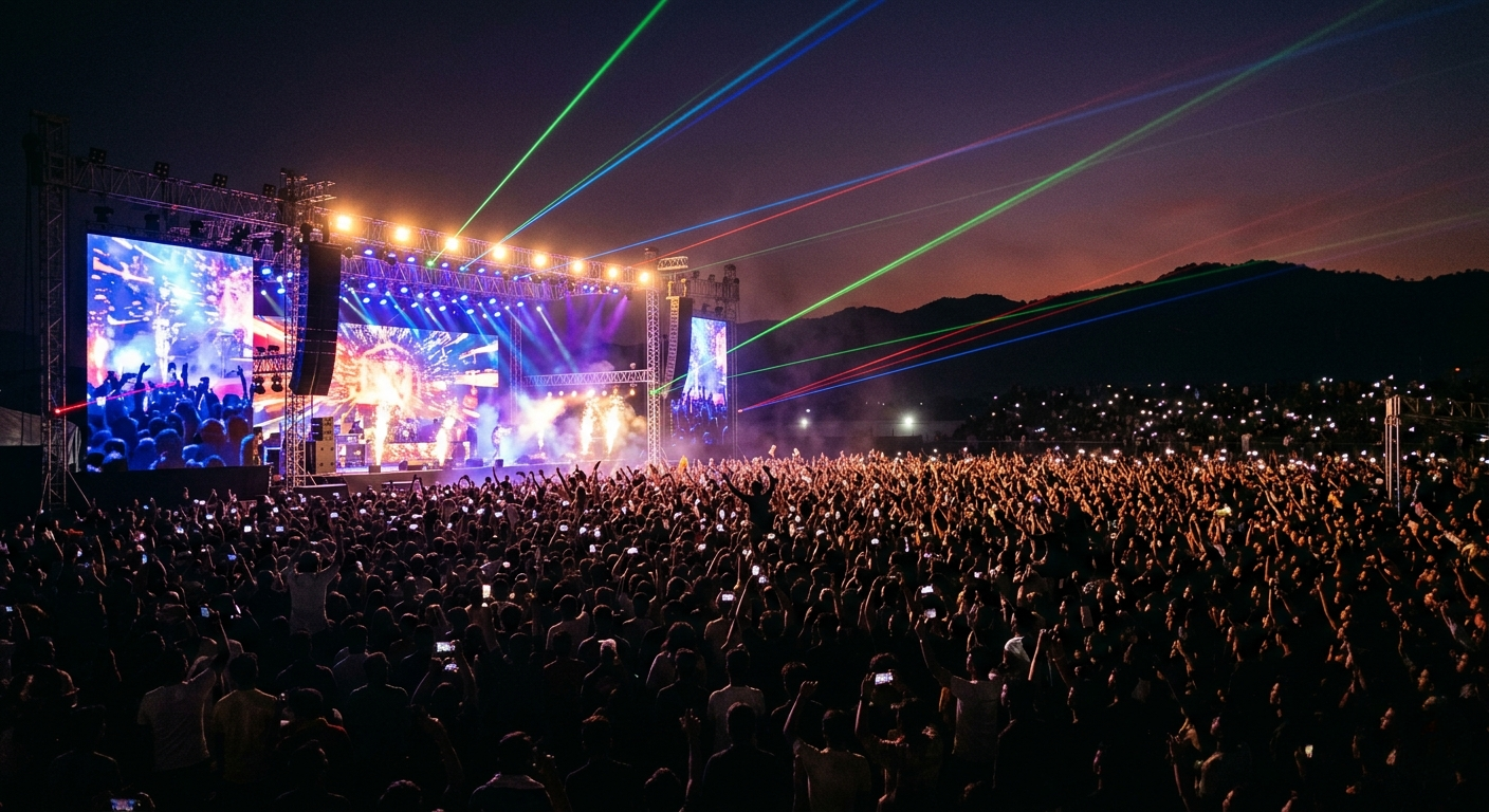 Guns N Roses Live in Guwahati November 2026 | Khanapara Veterinary Ground