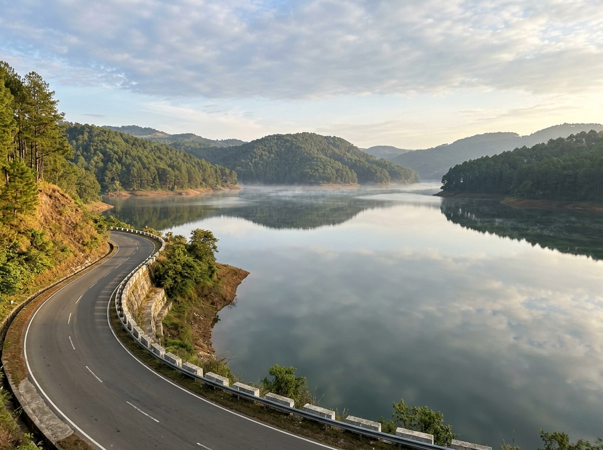 Guwahati to Shillong Scenic Road Trip NH6 Umiam Lake | Wizzride